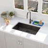 EG-SIPRO Silicone Sponge Holder, Large 10" Kitchen Sink Organizer Tray,