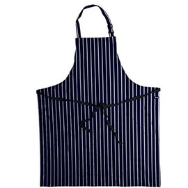 DENNY'S COTTON STRIPED BUTCHERS APRON, 4 COLOURS