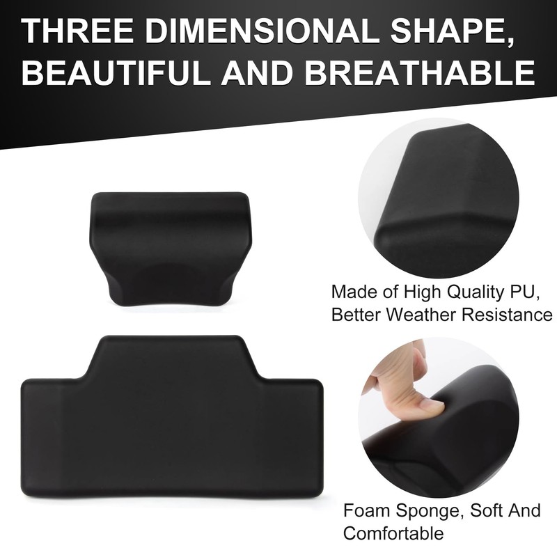 PSLER Motorcycle Top Box Back Support Cushion, Bike Back Box