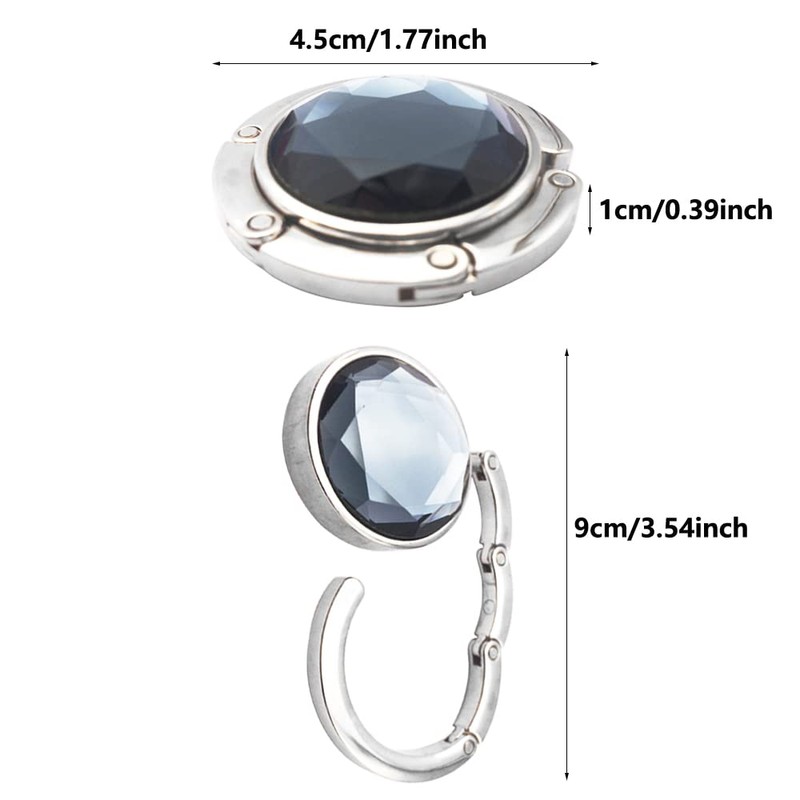 tooloflife 1 x Folding Purse Hook Hangers Portable Handbag Bag