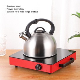 3L Stainless Steel Whistling Kettle with Insulated Handle, Quick Boiling Kettle Kettle Whistling Kettle with Hot Whistle for Induction and Gas