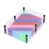 3D Pin Art Toy Colorful Plastic Pin Art Board Sculpture