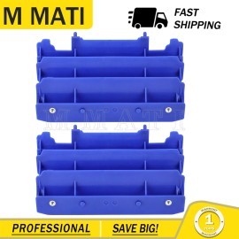 M MATI 2Pcs Radiator Shrouds Guards Louvers Grill for Yamaha YZ125 YZ125X YZ250 YZ250X