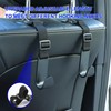 Amooca Headrest Hooks for Car Adjustable 4 Pack Vehicle Seat