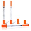 0.5ml 31Ga 1/4-Inch 6mm Disposable Syringe for Scientific Lab, Individually