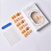 30Pcs Short Press on Nails Square Fall Fake Nails Thanksgiving