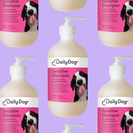 Daily Dog Sensitive Shampoo - Dog Shampoo for Itchy Skin, Hypoallergenic Dog Shampoo 500ml