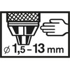 Bosch 2608572034 Keyless Chucks up to 16 mm, 2 -