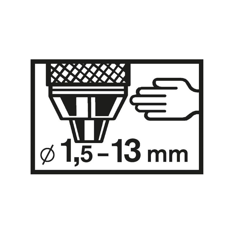Bosch 2608572034 Keyless Chucks up to 16 mm, 2 -