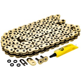 NICHE Gold 520 X-Ring Chain 98 Links With Connecting Master Link