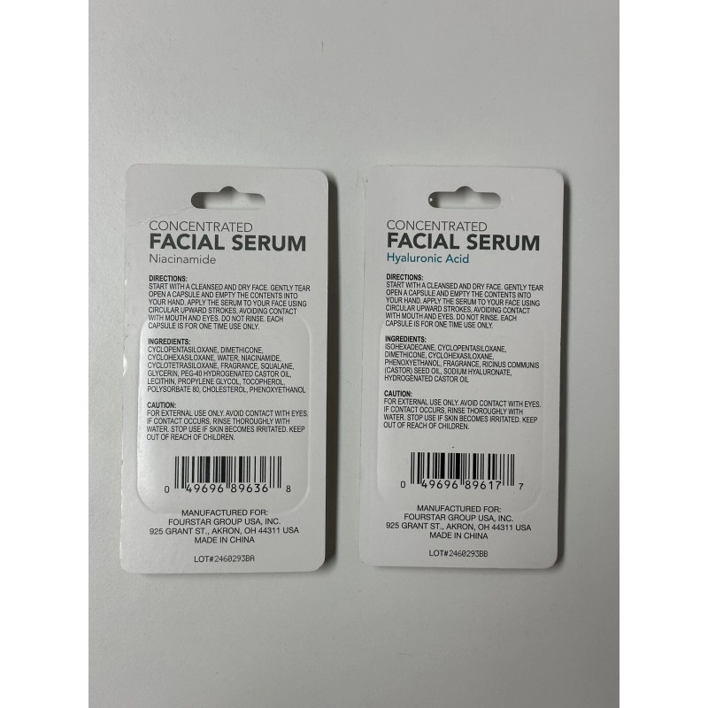 B-Pure New ! Biodegradable Capsules B Pure Concentrated Facial Serum