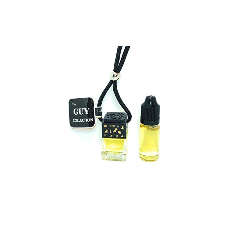 Black Orchd scented car air freshener bottle with refill