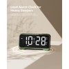 ROCAM Digital Alarm Clocks for Bedrooms with 5-Levels Brightness Dimmer,