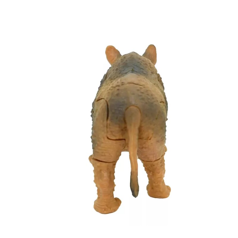 DILLON Rhino, Rhinoceros 3D Interlocking Puzzle Plastic Replica 3" -