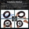 Cooryda 60/70-6.5 Scooter Tire, 10x2.50 Solid Scooter Tire 10 inch