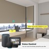 Changshade Motorized Cellular Shades with Remote Control Smart Blinds Compatible