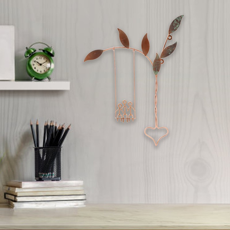 Swing Sculpture Stress Relief Stylish Look Wall Hanging Swing Decoration