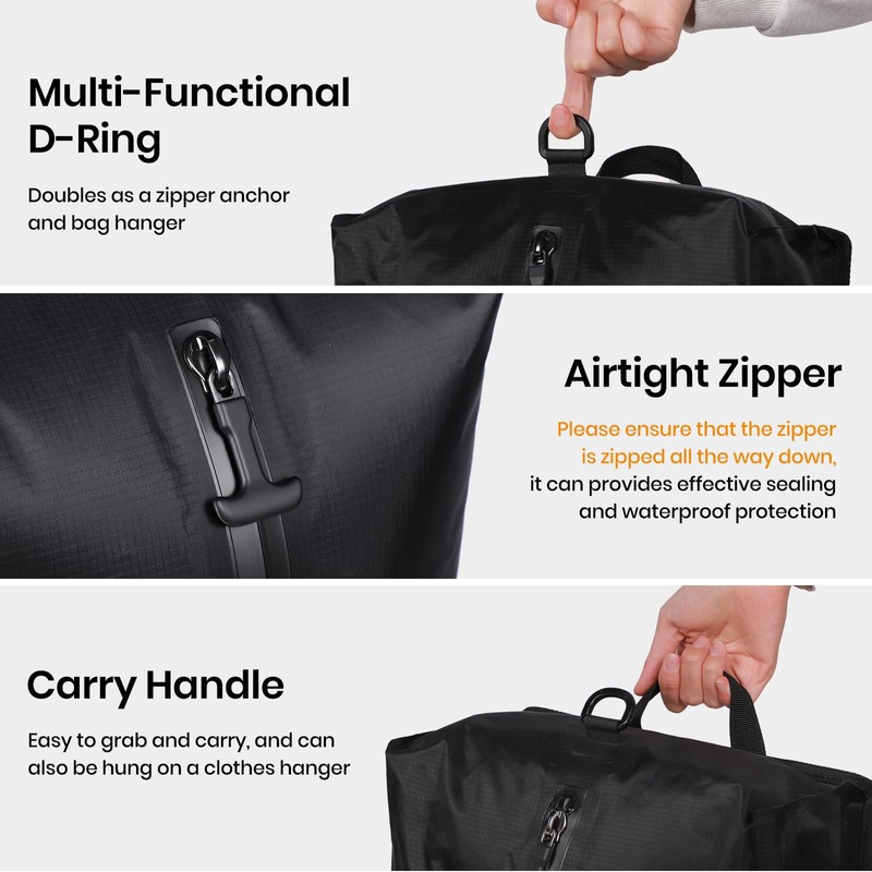 Tavoxda Vacuum Bags for Travel with Wireless Electric Pump, Durable