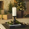 Luminara Wax Drip Flameless LED Candle, White 3" x 6.5",