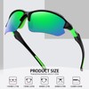 Perfectmiaoxuan Cycling Glasses Sports Glasses Men Women Polarised Sunglasses UV400