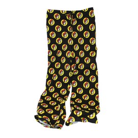 Buc-ee's Black Printed Pajama Pant Sleepwear for Adults, Men and Women (Small)