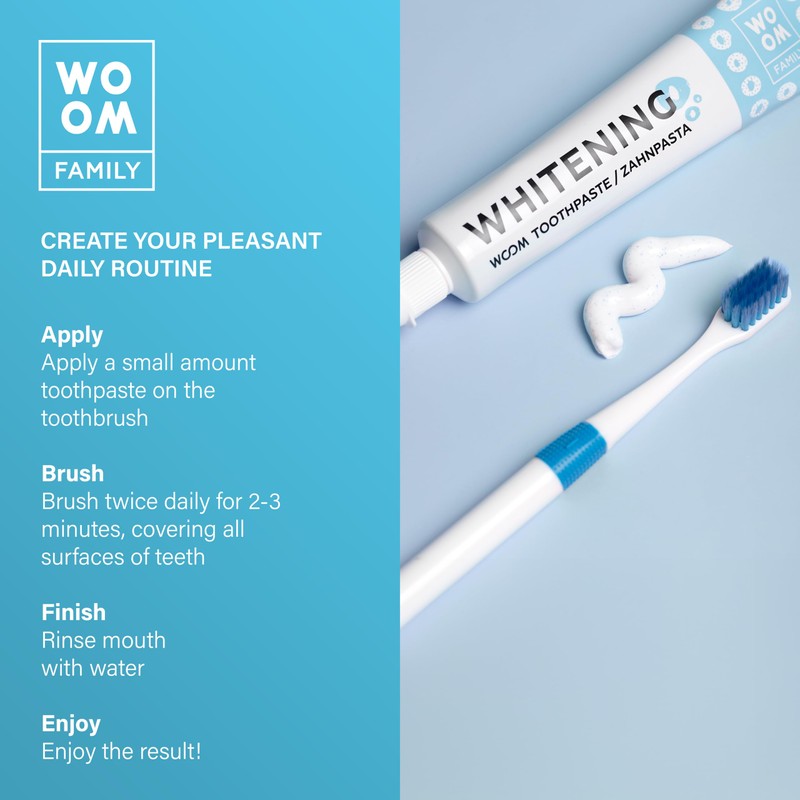 WOOM Family Whitening Toothpaste