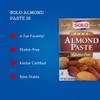 SOLO Almond Paste, 8oz (Pack of 12) | Gluten-Free, Kosher