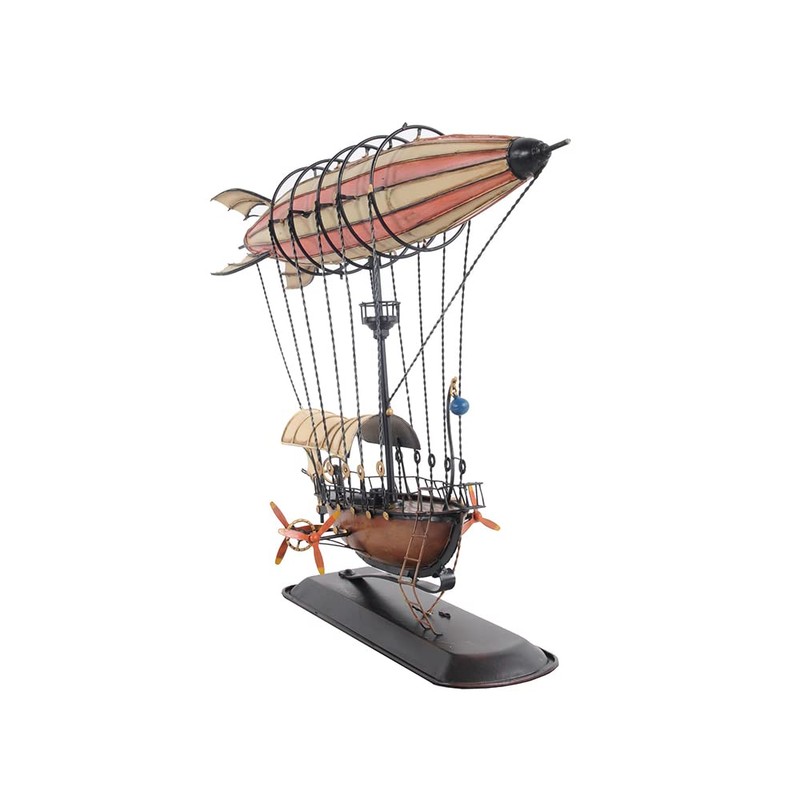 Old Modern Handicrafts Steampunk Airship Model Ceiling Décor, One Size,