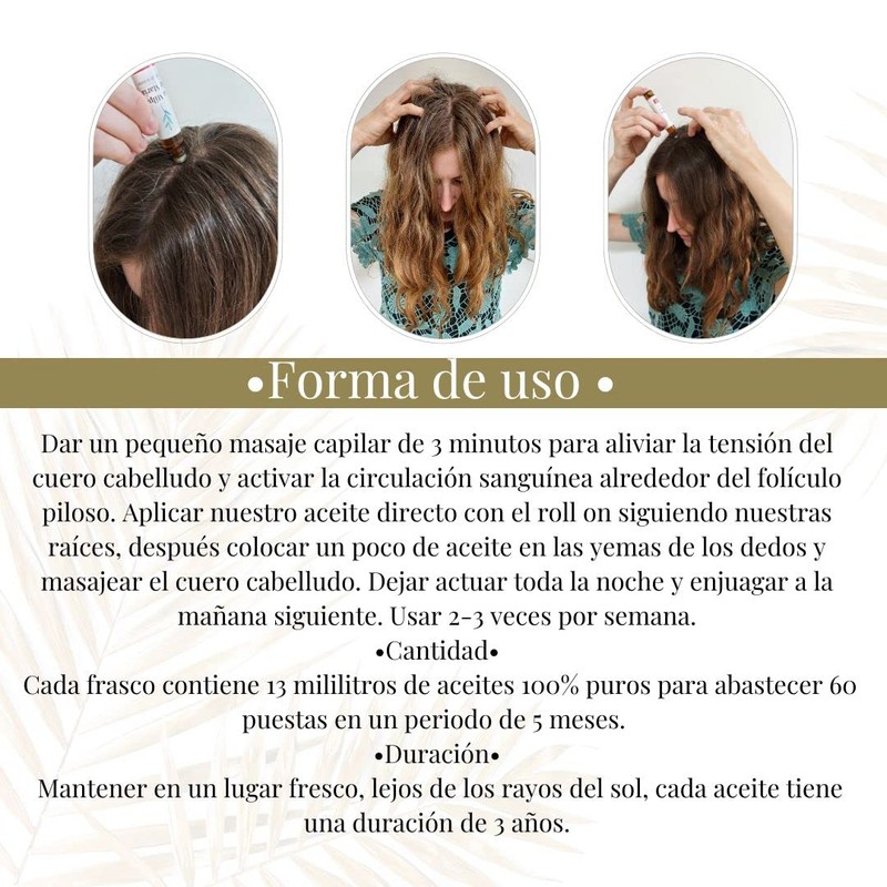 ESTIMULANTE CAPILAR/combate calvicie/promueve el crecimiento de cabello nuevo.