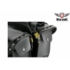 Dream Apparel Waterproof PVC Motorcycle Saddlebag With Quick Release &