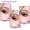 Cluster Lashes Extensions Kit 240 Pcs D Curl Individual Lashes