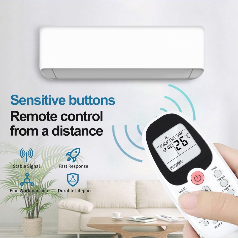 HZIME New Replacement AC A/C Remote Control Compatible for Arctic