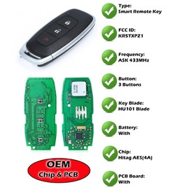 Smart Key for Nissan 2022-2023, Alliskeys 3-Button Proximity Smart Key Replacement for Nissan Kicks Ariya Rogue Pathfinder KR5TXPZ1 285E3-5MR1B S180146102