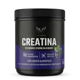 Creatina Monohidratada Blueberry Polvo  Estevia  6g Por Toma                                                                                          