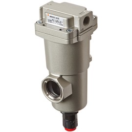 SMC AMG150C-N02D Water Separator, N.O. Auto Drain, 300 L/min, 1/4" NPT