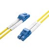 30M OS2 LC to LC Fiber Patch Cable, Single Mode