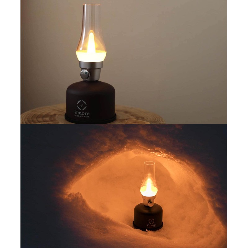 S'more Tomoshibi Camping Lantern, Rechargeable, LED Lantern, Dimmable, 5200 mAh