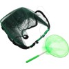 2 Juegos Trampa para Peces Plegable Poligonal Red de Nylon