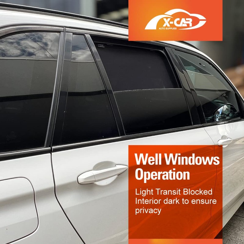 X-CAR Port Window Sun Shade for Ford Everest 2015-2022 Car