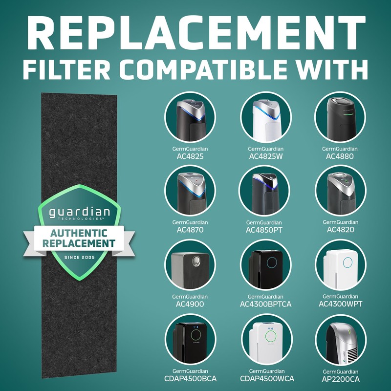 GermGuardian Genuine Carbon Air Purifier Replacement Filter for Air Purifier