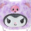Sanrio G-Bear 981427 Face-Shaped Hair Clip, Kuromi