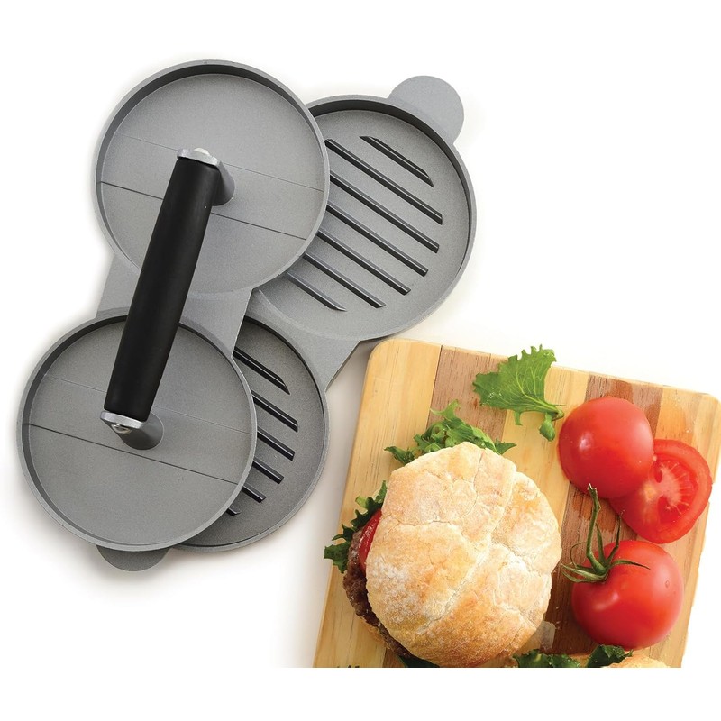 NORPRO Double Burger Press, 1 EA
