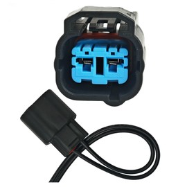 Camshaft Position Sensor Connector (2-Pin) — OE 6189-0593/6189-0552, Compatible with Honda S2000 AP1 & Early AP2 2000-2005 (F20C/F22C1), Sealed HX090 Female Housing