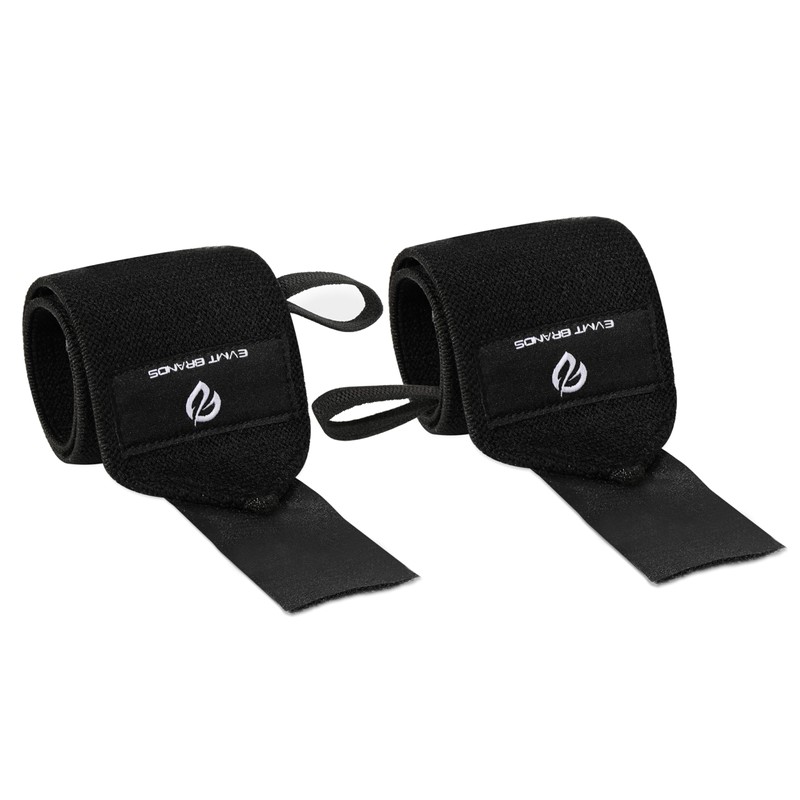 EVMT Premium Weightlifting Wrist Wraps 20in. Durable Straps for Weightlifting,