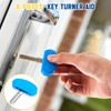 Leriton 6 Pack Easier to Grip Key Turner Aid Bright