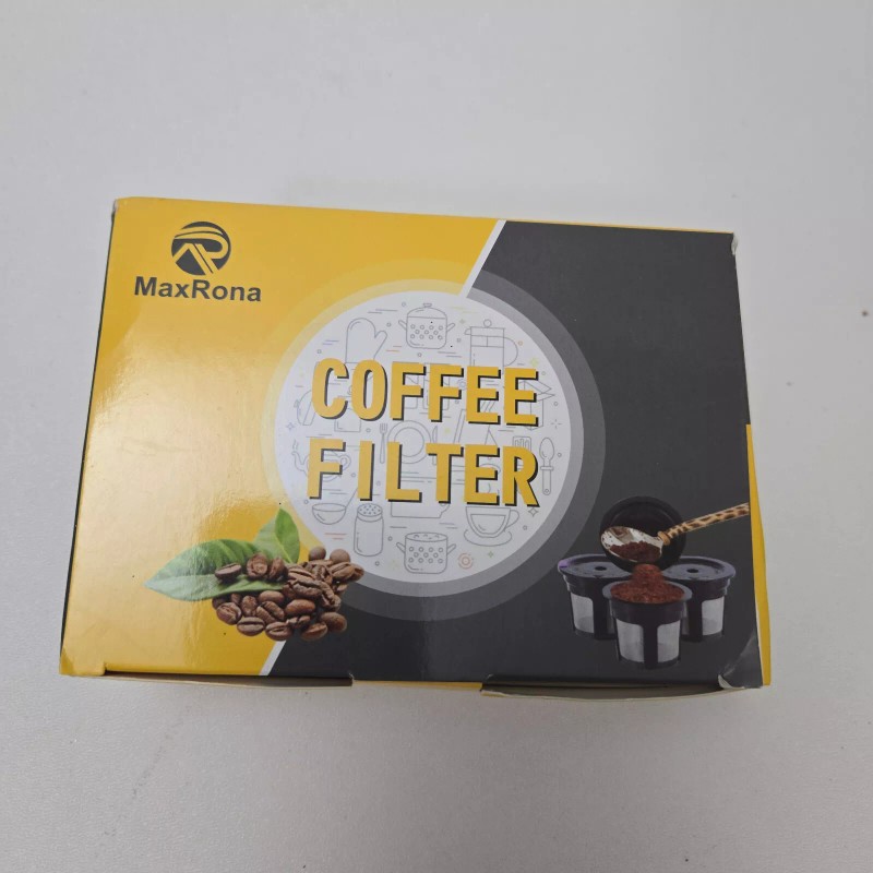 MaxRona 6 Pack Coffee Filter Reusable K Cups For Keurig
