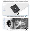 RVMARINEPAT Wired Toggle Switch 12V 30A Heavy Duty Waterproof Toggle