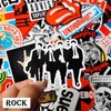 Pack of 100 Rock Band Punk Stickers, Classic Rock Sticker
