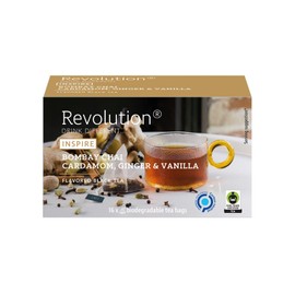 Revolution Tea Black Chai [Cardamom, Ginger & Vanilla] Inspire 1.1 oz (32 g) x 16 Bags