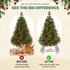 28" Christmas Tree Collar for Pencil Tree, Metal Tree Collar